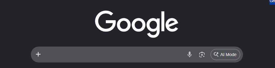 Google banner
